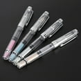 thumbnail image 3 of Nib Fountain Pen, 0.5mm Point Fountain Pen  Convenient Fountain Pen Transparent Fountain Pen  For Office Home School, 3 of 8