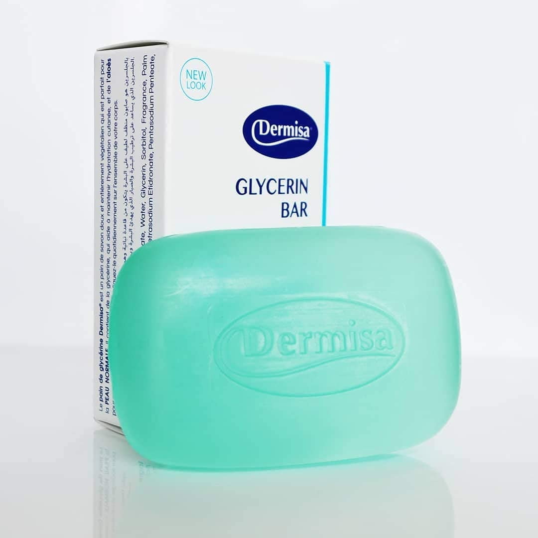 Dermisa Soap Glycerin Facial 3 Ounce with Aloe Vera, 88ml (3 Pack)