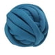 thumbnail image 4 of Hilo de lana grueso, hilo de lana gigante, hilo para tejer a mano para mantas, cojines y brazos. Azul, 4 of 9