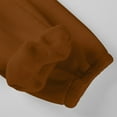 thumbnail image 6 of Fabrcox S-5xl Baggy Sweatpants Men Winter Fleece Lined Active Joggers Sweatpants Drawstring Pockets Athletic Casual Jogger Running Sweatpants Brown M, 6 of 7