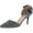 Silver, variant on Womens Tanzi Pointed Toe Mid Heel Evening Pumps