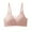 Pink, variant on Wireless Bras for Women Seamless Full Coverage Push Up Comfortable Soft V Neck No Underwire Everyday Bra,Black,36 C