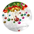 thumbnail image 5 of Round Resistance Microfiber Tablecloth, Decorative Table Cover , Colorful Balls, 5 of 6