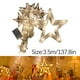 thumbnail image 4 of Lámpara de Cortina de Estrellas, Diseño de Luz Led Multicolor, Luz Blanca Cálida, Decoración Solar En Exteriores E Interiores, Perfecta para Fiestas, Bodas, Navidad, 350 Cm de Largo., 4 of 7
