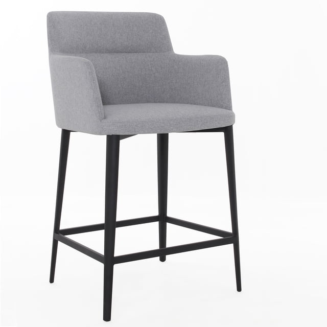 Tabouret de Bar Moderne Rembourré Williamsburg (25 Po/29 Po)