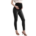 thumbnail image 4 of Bixock Maternity Jeans High Waist Over The Belly Stretchy Maternity Leggings Breathable Pregnancy Pants Soft Active Casual Maternity Clothings, 4 of 6