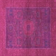 thumbnail image 1 of Ahgly Company Indoor Square Abstract Pink Modern Area Rugs, 5' Square, 1 of 4