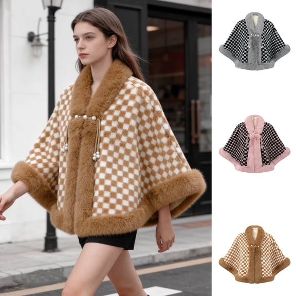Shawl Wraps for Women, Elegant Pashmina Poncho Lightweight Yet Warm, Generous Full-Coverage Fit, for AC Rooms, office, Travel and Dinners Brown-Z Free Size