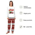 thumbnail image 2 of Christmas Family Matching Pajamas Set, Red Truck and Holiday Pattern, Size NB - Men 6XL And Pets, 2 of 7