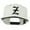 Natural Black, variant on Old English Z Embroidered Cap - Black OSFM