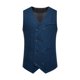 thumbnail image 1 of Mens Botón de la Camisa de la Moda Sólida Impresión Retro con Bolsillos, Tanques sin Mangas Blusa Poliéster, 1 of 8