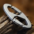 thumbnail image 2 of Aluminum Alloy Snap Clip Hook Keychain For Hiking 7Y6T Climbing Carabiner F3H2G B8M6, 2 of 8