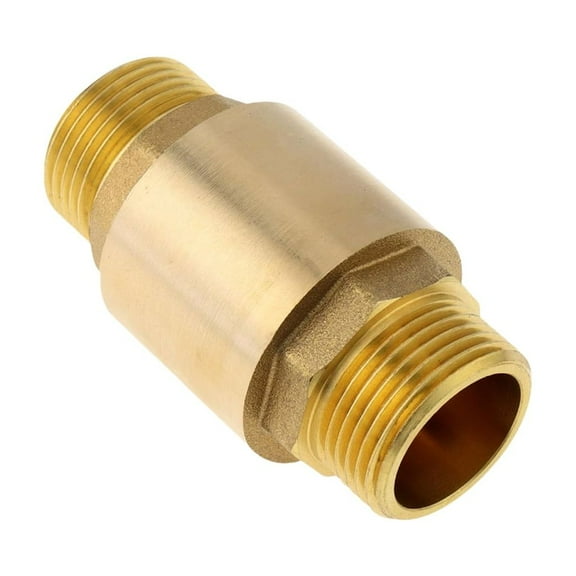 Yammee Sturdy Brass Spring Check Valves 3/4 Inch for Well Pump and Tank Daily Use