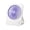 Purple, variant on New Battery-Operated Desktop Mini Fan Powered by AA Batteries, Small Electric Desk Fan with Custom Printing, Ideal Promotional & Festival Gift for Home, Office, Events