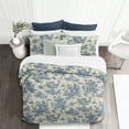 thumbnail image 6 of Bouclair Blue Duvet Cover Set Full, 6 of 9
