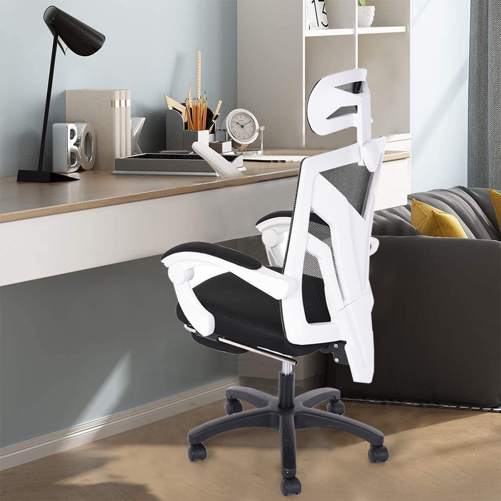lncdis computer chair with footrest adjustable backrest reclining office  chair  walmart