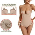 thumbnail image 7 of Women's Backless Bodysuit Shapewear 2025 Plunge Bra Body Shaper Lightweight Tummy Control Bodysuit, 7 of 7
