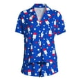 thumbnail image 4 of 4th of July Women’s Shorty Pajama Set by Way to Celebrate, 2-Piece, Sizes XS to 3X, 4 of 4