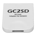thumbnail image 4 of Console Micro Storage Card Adapter, Portable Professional Game Storage GC2SD Card Reader  For Video Game White,Black,Transparent, 4 of 8