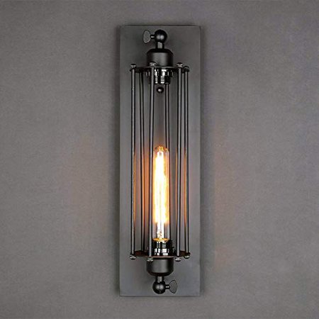 Lnc A02251 Industrial Wall Sconce Lighting Vintage Wire Cage Steampunk Lamp Walmart Canada