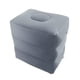 thumbnail image 1 of Reposapiés de viaje, almohada, taburete, 3 capas, cama, altura ajustable, inflable, para piernas Gris claro, 1 of 3