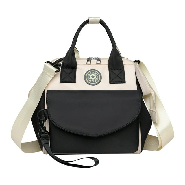 Small Diaper Bag with Detachable Front Pocket, Multifunctional Storage for Baby Essentials, Fashionable and Compact for Moms, Convenient for Travel, Daily Use