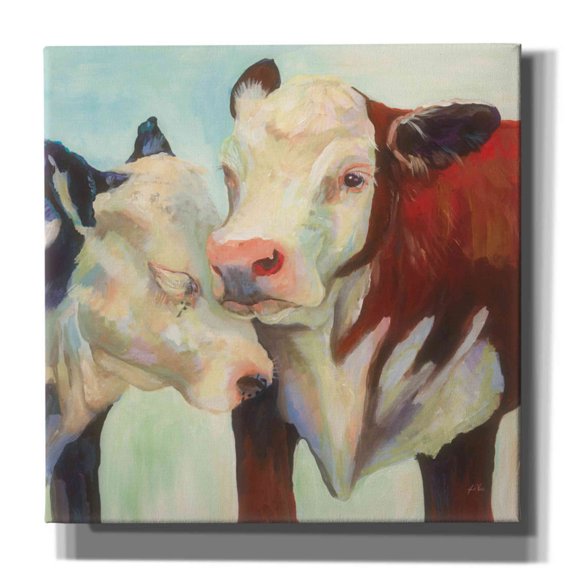 Epic Graffiti 'In Love' by Jeanette Vertentes, Canvas Wall Art, 18"x18"
