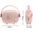 thumbnail image 5 of Reloj despertador digital para niños y niñas, lindo reloj despertador 6 volumen de música ajustable 3 brillo de pantalla temporizador luz nocturna cuenta regresiva posponer control de voz Re, 5 of 5