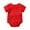 Red, variant on Baby Boy Girl Side Snap Bodysuits - Cotton Plain Long Sleeve Baby Clothes for Newborn-12 Months (Red, Newborns)