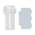 thumbnail image 3 of dianhelloya 1 Set Nail Art Stamper High Durability Smooth Surface Compact Size Good Elasticity Detachable Clear Nail Stamper French Nails Stamp with Scraper Transparent, 3 of 8