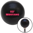 thumbnail image 1 of American Shifter  Pink 02 Mustang Black Shift Knob with M16 x 1.5 Insert Shifter Auto Manual Brody, 1 of 1
