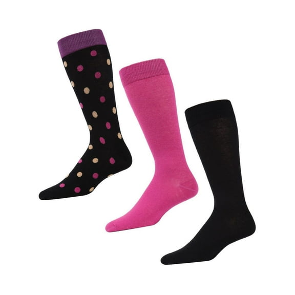 MeMoi Dotted Cotton Blend Crew Sock 3 Pack - Mens - Male