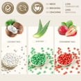 thumbnail image 2 of Lifestance Coconut Strawberry Aloe Vera 3 Pack Hard Wax Beads Kit for Women at Home Face and Body Hair Removal, 10.6 oz, 2 of 6