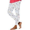 thumbnail image 3 of Cutuoiiu Womens Fashion Easter Themed Leggings Rabbit Print High Waist Casual Trousers for Holiday Gifts, 3 of 6
