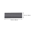 thumbnail image 2 of Miangastore Plaid Tablecloth Black White Plaid Pattern 1Pack 72.0X14.2In, 2 of 9