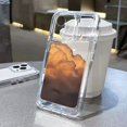 thumbnail image 3 of Funda de teléfono suave con nube para iPhone, carcasa transparente a prueba de golpes Y2K para iPhone 15 Pro, 14 Pro, 13, 11, 12 Pro Max, 7, 8 Plus, XR, XS, X, SE, 2020, 3 of 5