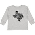 thumbnail image 3 of Inktastic Texas Silhouette Mandala Boys or Girls Long Sleeve Toddler T-Shirt, 3 of 5