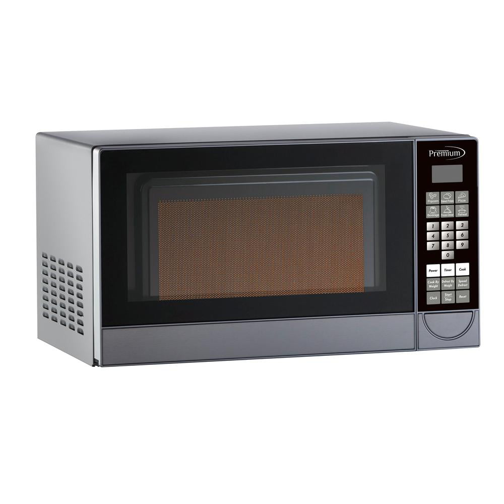 PREMIUM 0.7 cu. ft. Counter Top Microwave Oven in Stainless Steel (NEW