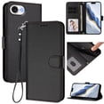 thumbnail image 2 of GANGXUN Wallet Case for iPhone 16e – Magnetic Closure, RFID Blocking, Wrist Strap, Wireless Charging Compatible, 2 of 6