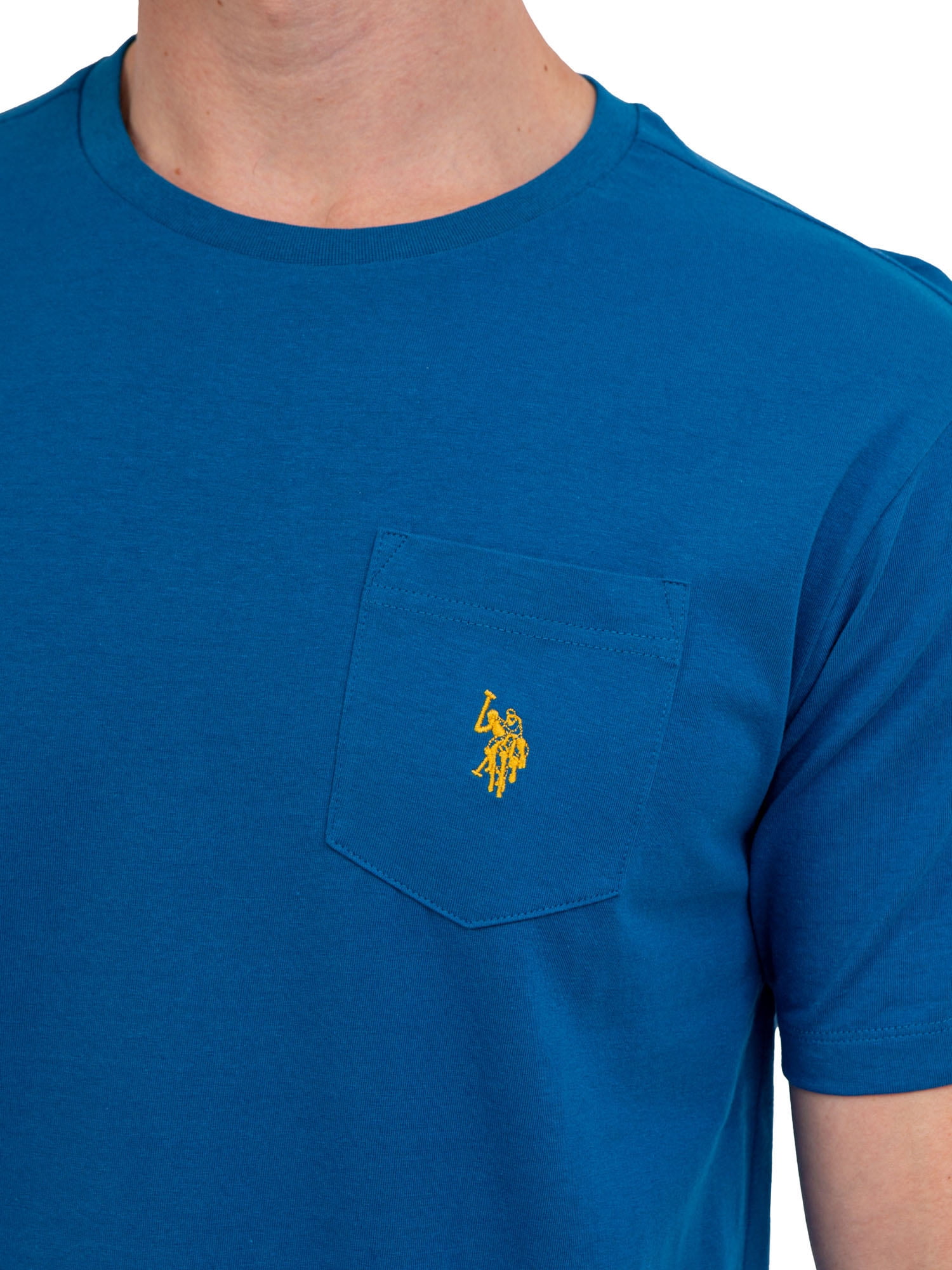 U.S. Polo Assn. Men's Crew Neck Pocket T-Shirt