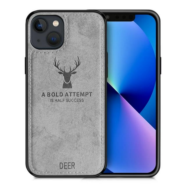 SCTP IP13-DEER-W Étui de Protection pour Iphone 13&44; Gris
