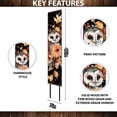 thumbnail image 2 of Fall Watercolor Owl Garden Stake - Charming Autumn Yard Art & Decor, 2 of 7