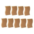 thumbnail image 5 of Worgeous 9Pcs Reusable Dish Sponges in Khaki Wood Fiber for Home Cleaning Supplies, 5 of 8