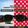 thumbnail image 6 of ANGAUSS Red Light Therapy Glasses, Eyes Protection for Tanning Goggles, IPL Laser Safety Glasses 200-2000nm, Eye Protection for Red Light Therapy, 6 of 8
