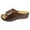 Coffee, variant on Mostsola Womens Sandals Platform Soft Sole Slippers Open Toe Hollow out Slip on Shoes Comfort Slides