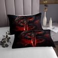 thumbnail image 3 of 3D Fire Dragon Quilt Set Sword Theme Dragon Decor Bedspread Set, Fierce Animal Coverlet Set For Boys Adults Sword Dragon Pattern Bedding Set Twin With 1 Pillowcase, 3 of 5