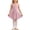 #02 Watermelon Red, variant on Busydd Dance Dresses for Girls 3-15 Years Casual Round Neck Sleeveless Girls' Dresses Solid Color Girls Clothes for Dance Gymnastics 3-4 Years