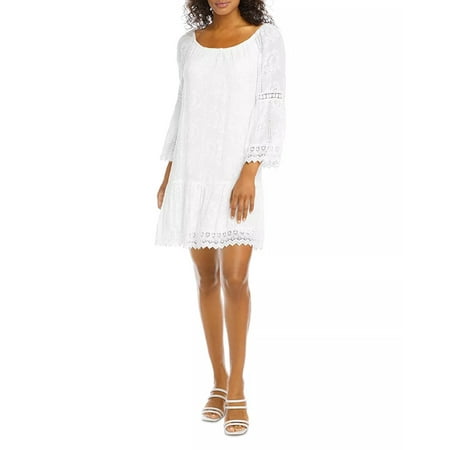 Karen Kane Mixed Lace Dress