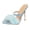 Blue, variant on Vedolay Pumps Shoes Women Women's Strappy High Heels, Casual Open Toe Summer High Shoes,Blue 7.5