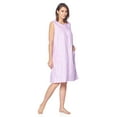 thumbnail image 4 of Casual Nights Women's Zipper Front House Dress Sleeveless Seersucker Housecoat Duster Lounger, 4 of 5